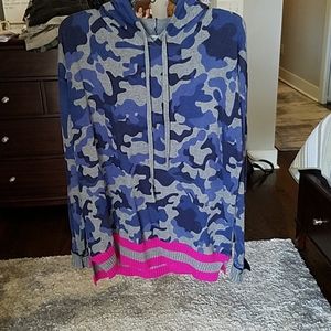 Jamison Camo Hooded Sweater